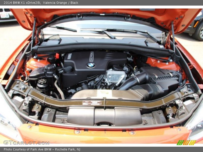 Valencia Orange / Black 2014 BMW X1 xDrive28i