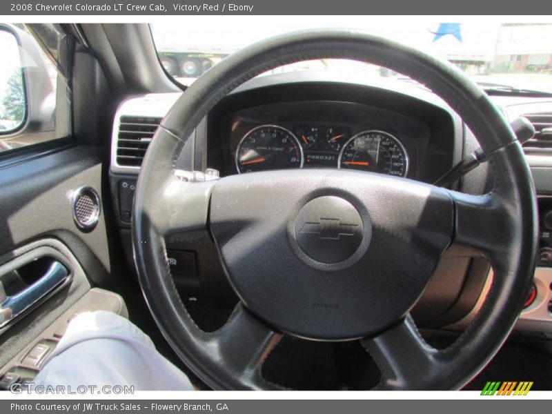 Victory Red / Ebony 2008 Chevrolet Colorado LT Crew Cab