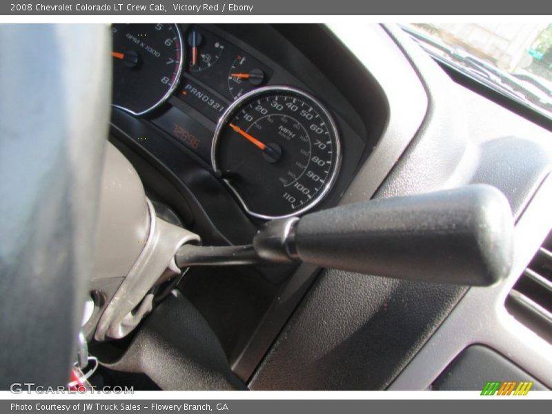 Victory Red / Ebony 2008 Chevrolet Colorado LT Crew Cab