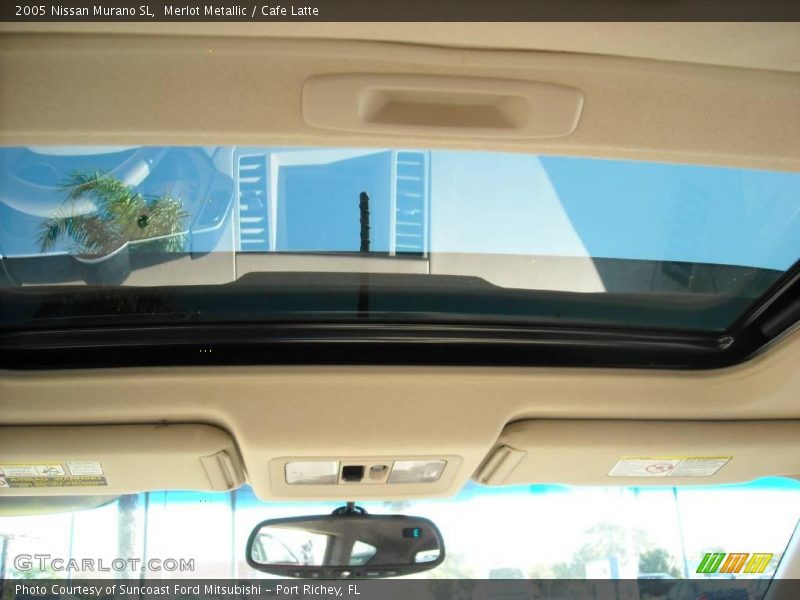 Merlot Metallic / Cafe Latte 2005 Nissan Murano SL