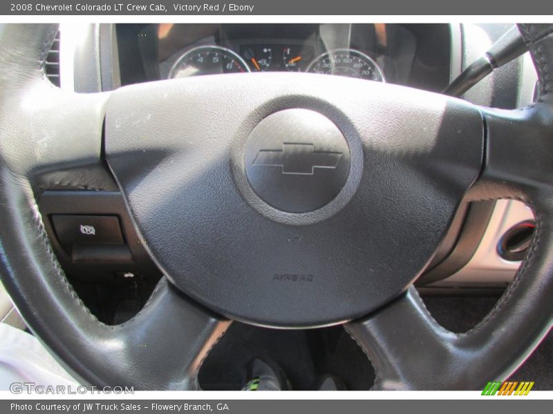 Victory Red / Ebony 2008 Chevrolet Colorado LT Crew Cab