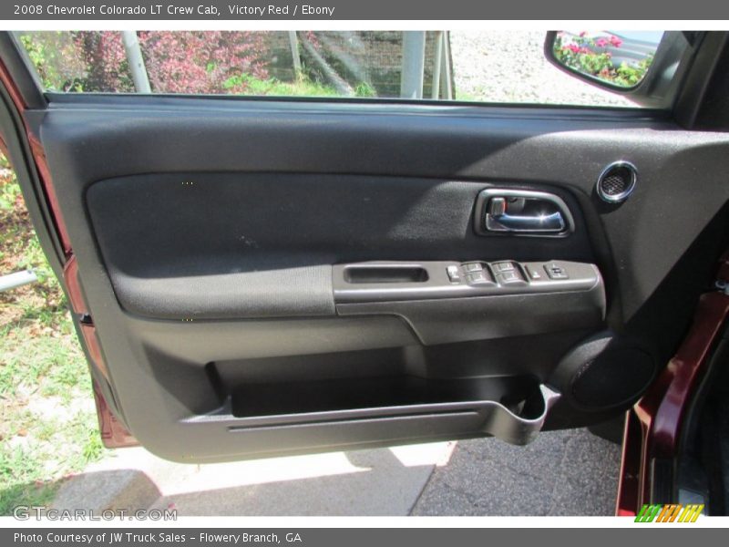 Victory Red / Ebony 2008 Chevrolet Colorado LT Crew Cab