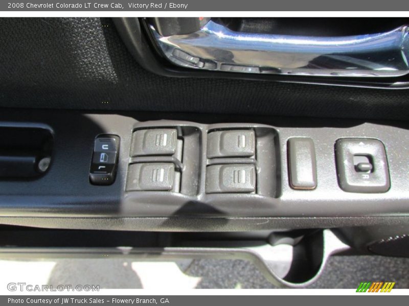 Victory Red / Ebony 2008 Chevrolet Colorado LT Crew Cab