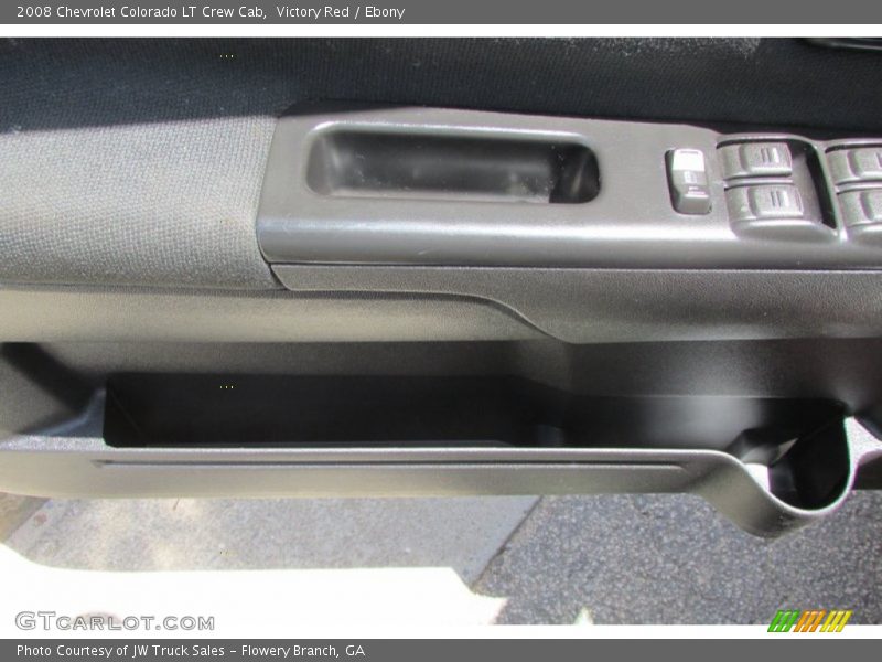 Victory Red / Ebony 2008 Chevrolet Colorado LT Crew Cab