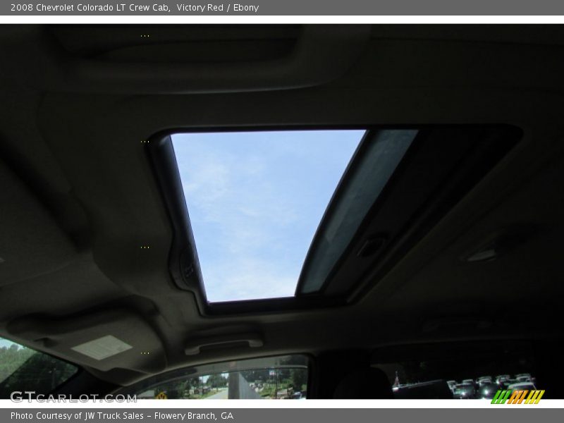 Victory Red / Ebony 2008 Chevrolet Colorado LT Crew Cab