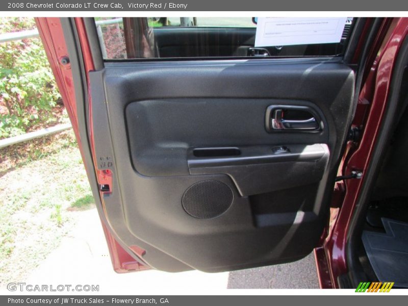 Victory Red / Ebony 2008 Chevrolet Colorado LT Crew Cab