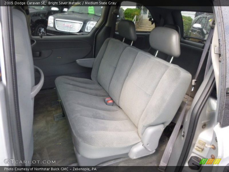 Bright Silver Metallic / Medium Slate Gray 2005 Dodge Caravan SE