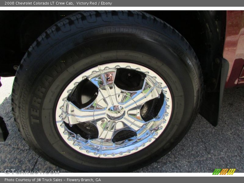 Victory Red / Ebony 2008 Chevrolet Colorado LT Crew Cab
