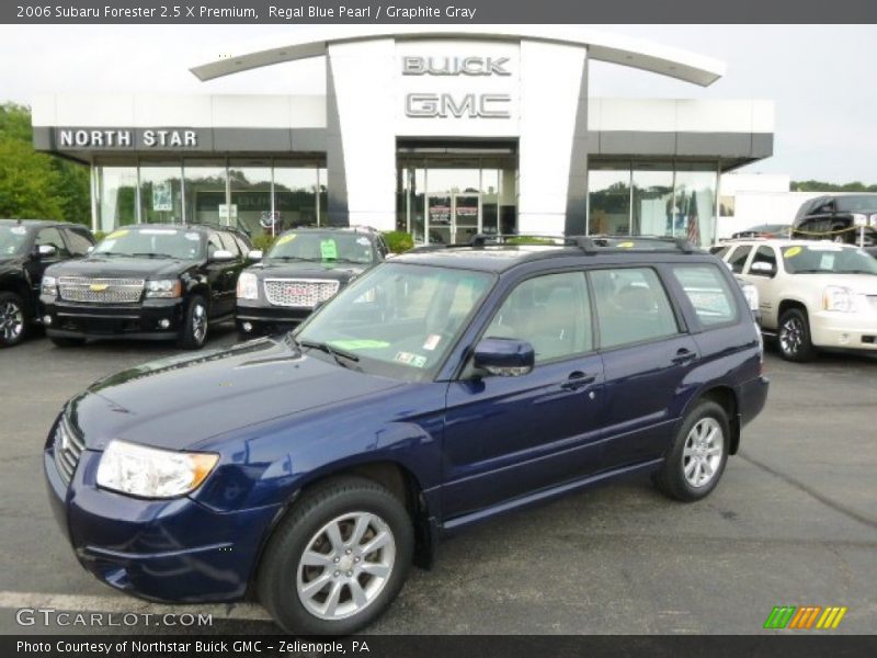 Regal Blue Pearl / Graphite Gray 2006 Subaru Forester 2.5 X Premium