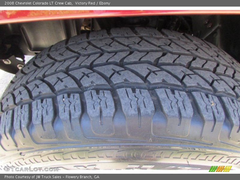 Victory Red / Ebony 2008 Chevrolet Colorado LT Crew Cab