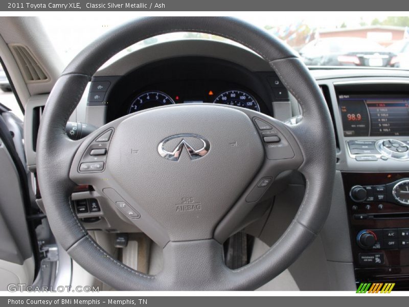 Classic Silver Metallic / Ash 2011 Toyota Camry XLE