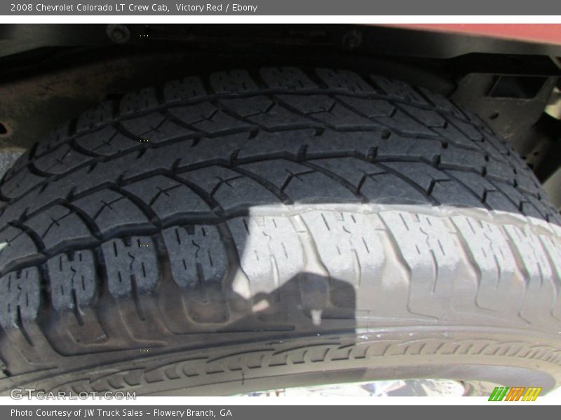 Victory Red / Ebony 2008 Chevrolet Colorado LT Crew Cab