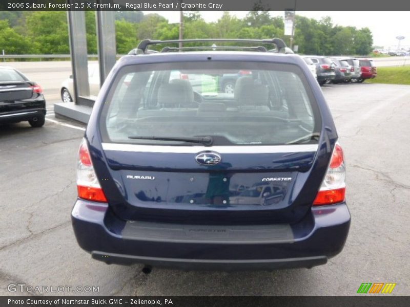 Regal Blue Pearl / Graphite Gray 2006 Subaru Forester 2.5 X Premium