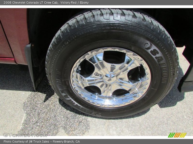 Victory Red / Ebony 2008 Chevrolet Colorado LT Crew Cab