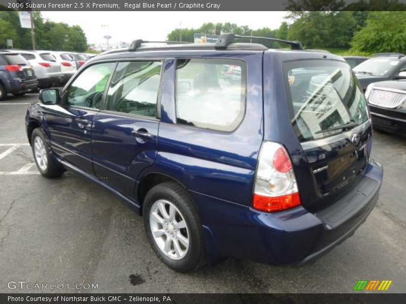 Regal Blue Pearl / Graphite Gray 2006 Subaru Forester 2.5 X Premium