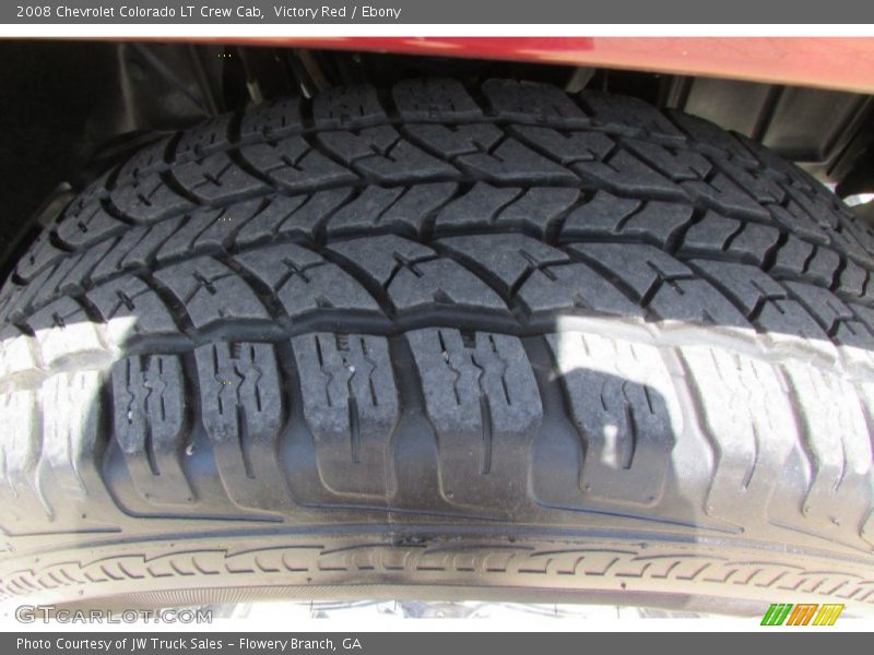 Victory Red / Ebony 2008 Chevrolet Colorado LT Crew Cab