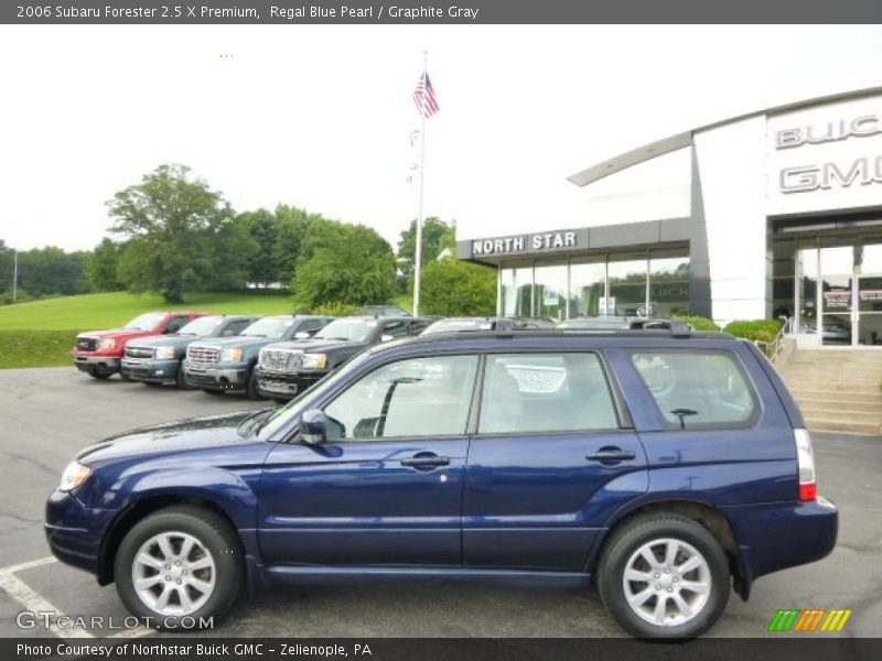 Regal Blue Pearl / Graphite Gray 2006 Subaru Forester 2.5 X Premium
