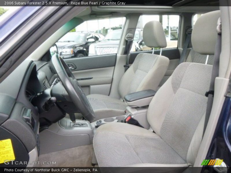 Regal Blue Pearl / Graphite Gray 2006 Subaru Forester 2.5 X Premium