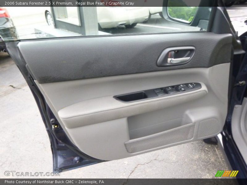 Regal Blue Pearl / Graphite Gray 2006 Subaru Forester 2.5 X Premium