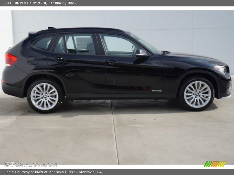 Jet Black / Black 2015 BMW X1 sDrive28i