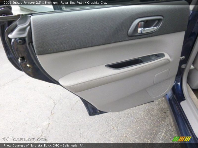 Regal Blue Pearl / Graphite Gray 2006 Subaru Forester 2.5 X Premium