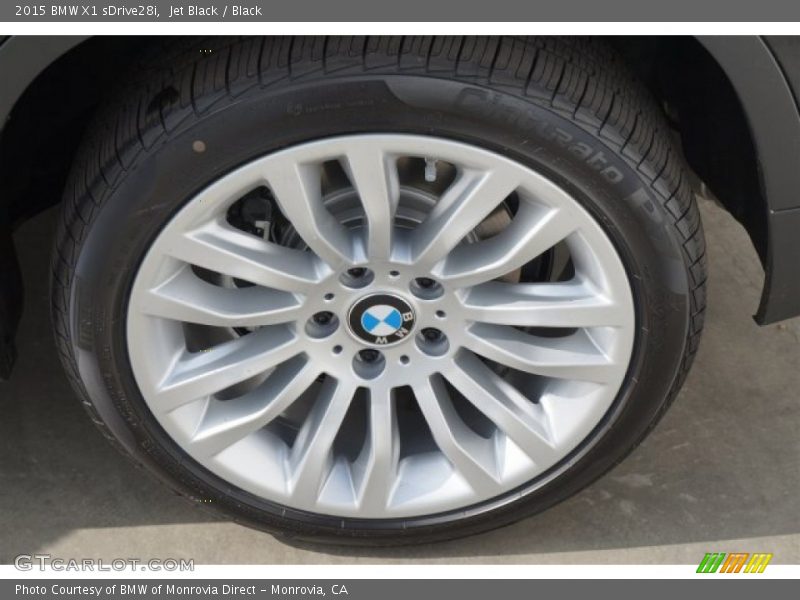Jet Black / Black 2015 BMW X1 sDrive28i