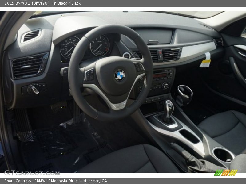Jet Black / Black 2015 BMW X1 sDrive28i