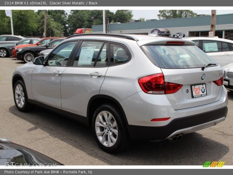 Glacier Silver Metallic / Black 2014 BMW X1 xDrive28i