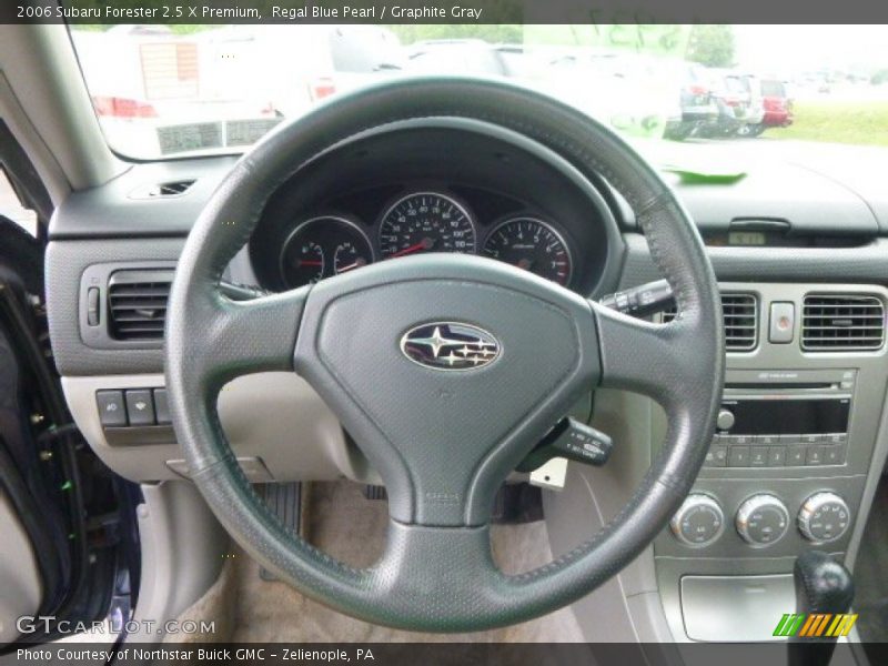 Regal Blue Pearl / Graphite Gray 2006 Subaru Forester 2.5 X Premium