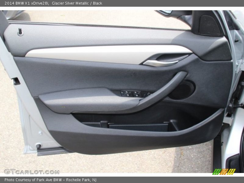 Glacier Silver Metallic / Black 2014 BMW X1 xDrive28i