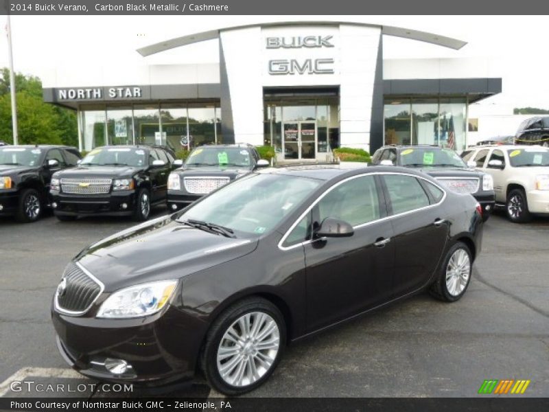 Carbon Black Metallic / Cashmere 2014 Buick Verano