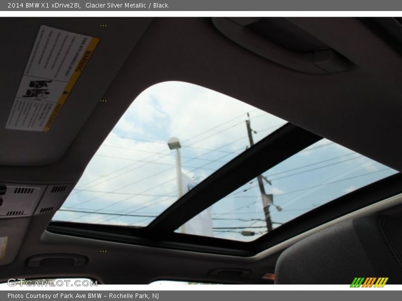 Glacier Silver Metallic / Black 2014 BMW X1 xDrive28i