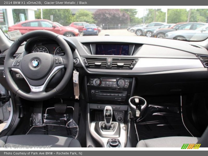 Glacier Silver Metallic / Black 2014 BMW X1 xDrive28i