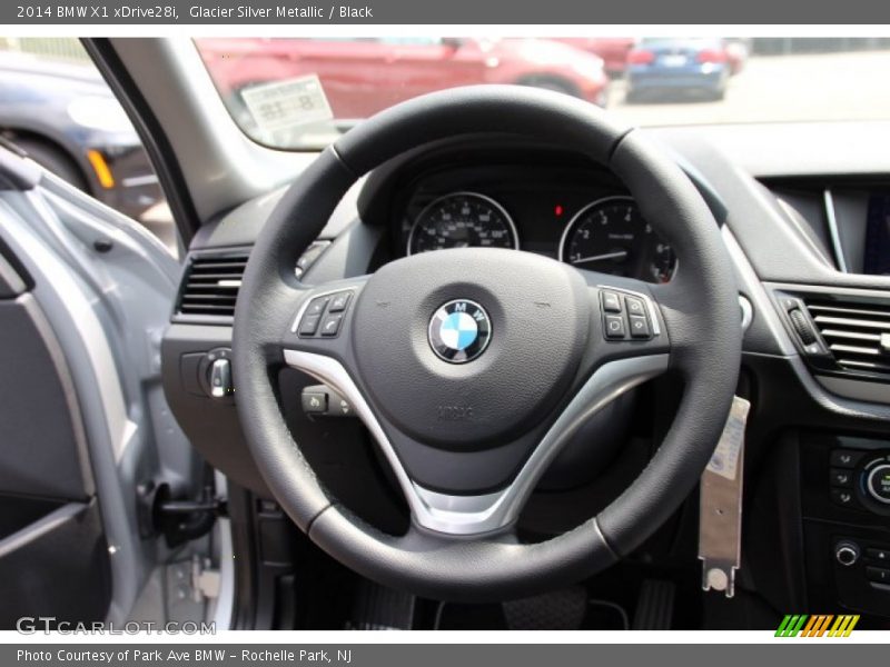 Glacier Silver Metallic / Black 2014 BMW X1 xDrive28i