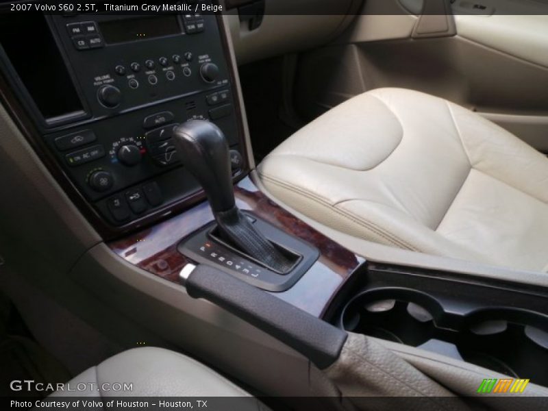 Titanium Gray Metallic / Beige 2007 Volvo S60 2.5T