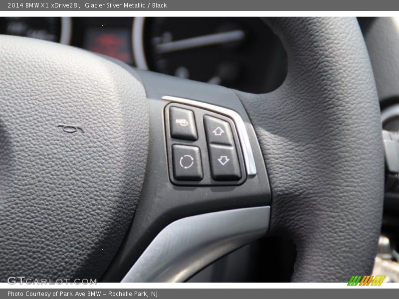Glacier Silver Metallic / Black 2014 BMW X1 xDrive28i
