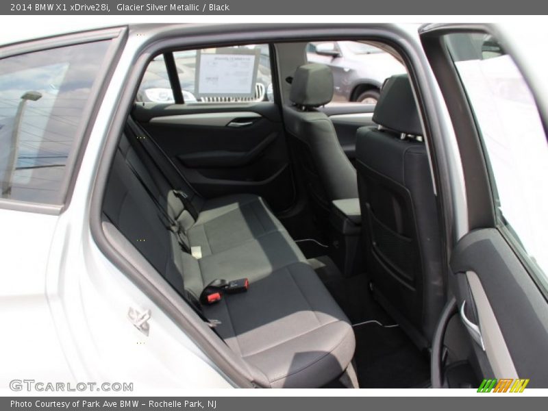 Glacier Silver Metallic / Black 2014 BMW X1 xDrive28i