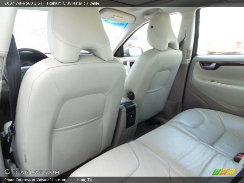 Titanium Gray Metallic / Beige 2007 Volvo S60 2.5T