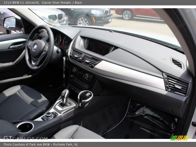 Glacier Silver Metallic / Black 2014 BMW X1 xDrive28i