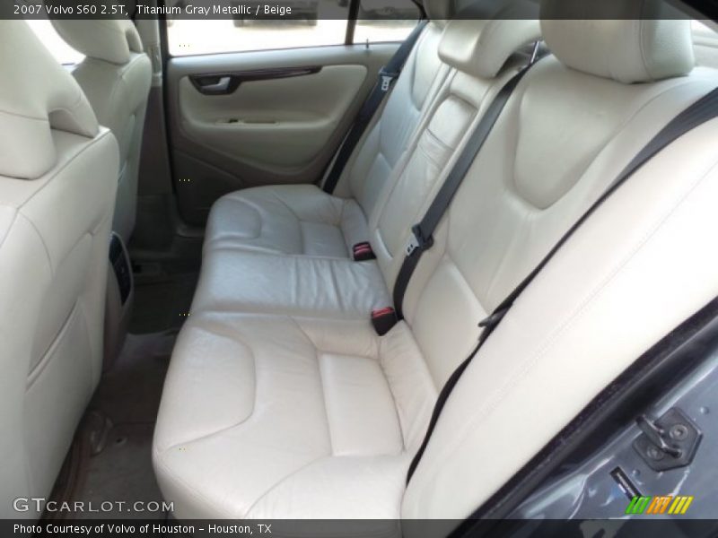 Titanium Gray Metallic / Beige 2007 Volvo S60 2.5T
