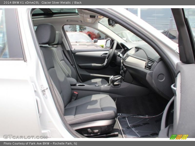 Glacier Silver Metallic / Black 2014 BMW X1 xDrive28i
