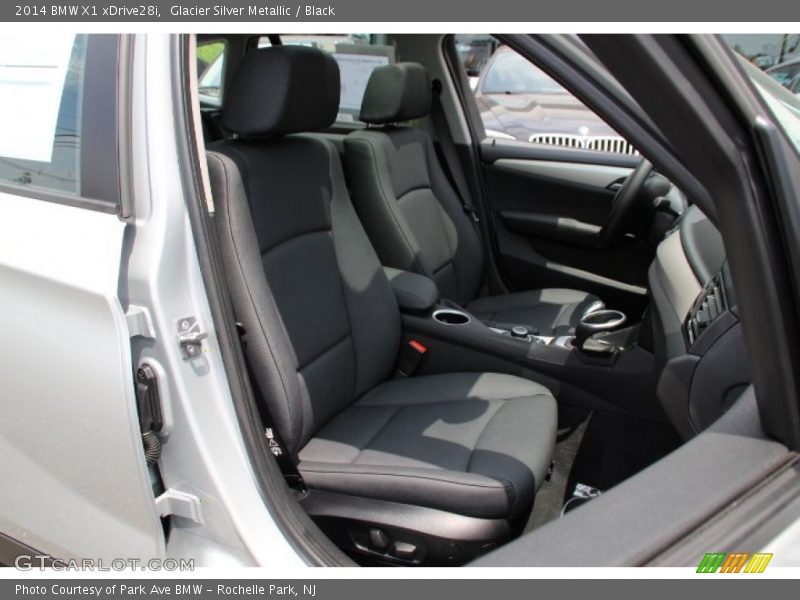 Glacier Silver Metallic / Black 2014 BMW X1 xDrive28i