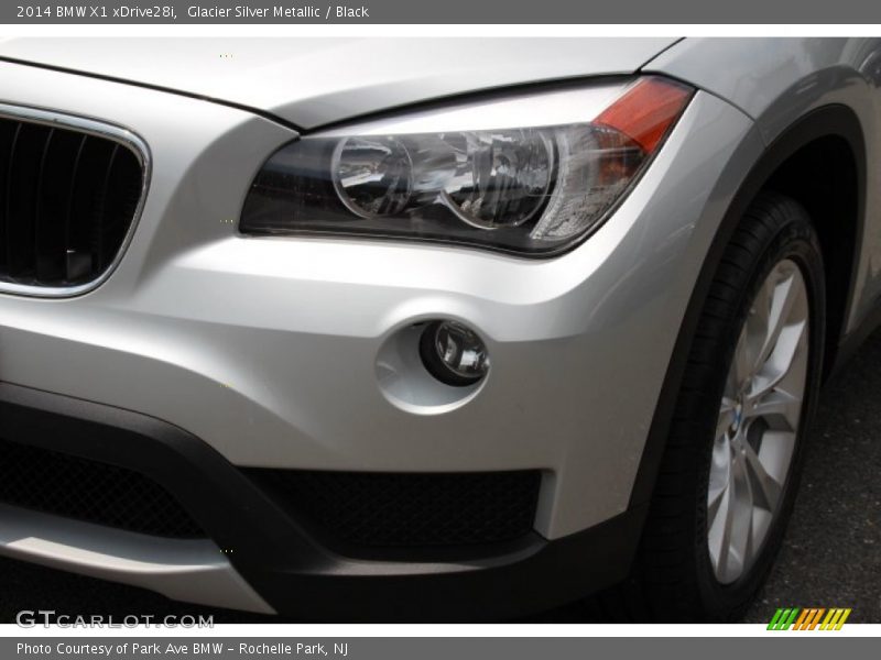 Glacier Silver Metallic / Black 2014 BMW X1 xDrive28i