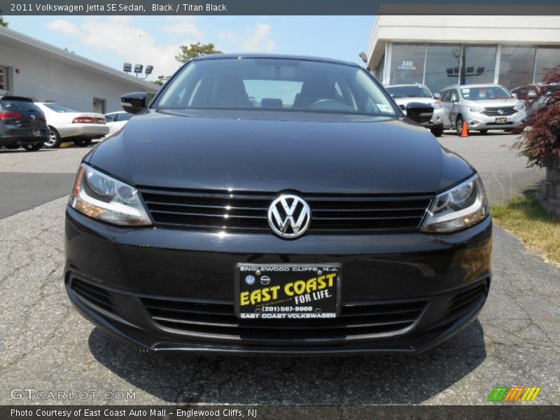 Black / Titan Black 2011 Volkswagen Jetta SE Sedan