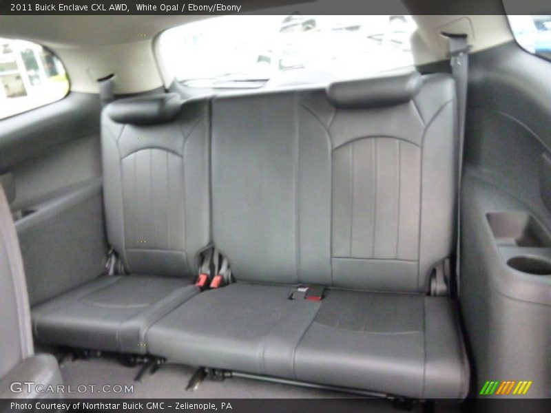Rear Seat of 2011 Enclave CXL AWD