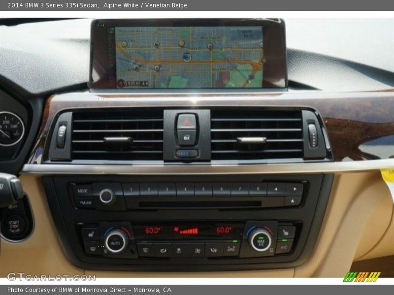 Alpine White / Venetian Beige 2014 BMW 3 Series 335i Sedan