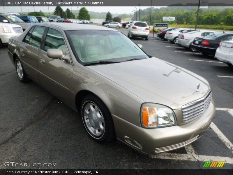 Cashmere Metallic / Oatmeal 2002 Cadillac DeVille Sedan