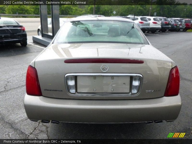 Cashmere Metallic / Oatmeal 2002 Cadillac DeVille Sedan