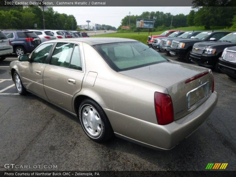Cashmere Metallic / Oatmeal 2002 Cadillac DeVille Sedan