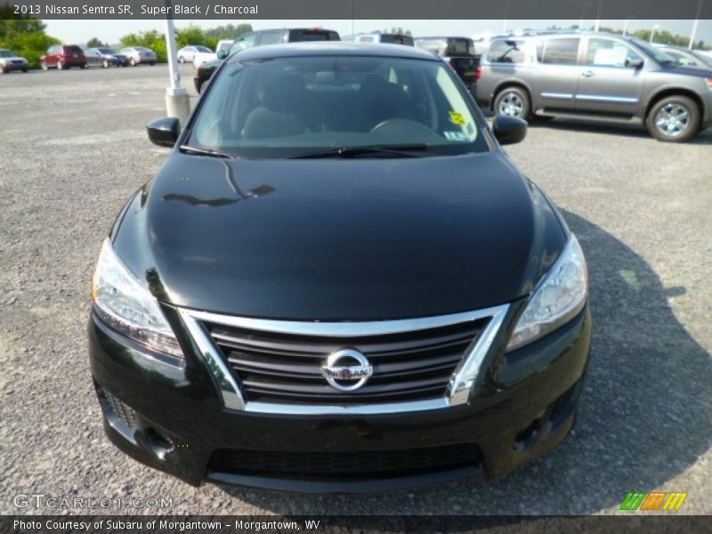 Super Black / Charcoal 2013 Nissan Sentra SR